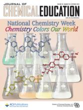 Journal of Chemical Education October 2015 issue cover