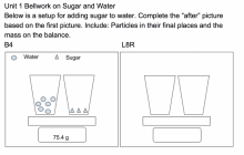 sugar and water before and after