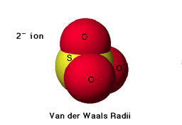 Van Der Waals Radii