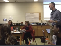 teachers in professional development setting