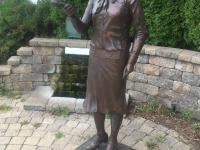 Radium girl memorial in Ottawa, IL 
