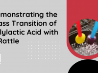 preview image title: "Demonstrating the Glass Transition of Polylactic Acid with a Rattle" with image of demo test