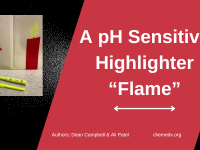 A pH Sensitive Highlighter Flame preview image with image of rocket and candle flames
