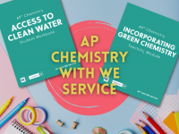 text: AP Chemistry with WE Service 