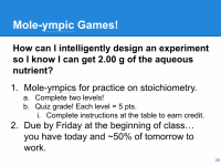 Stoichiometry resources