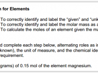 Mole Conversion Guided Instructional Activity Preview