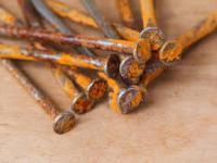 rusted nails