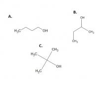 Primary, Secondary and Tertiary Alcohols