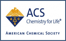 royal blue and yellow gold ACS logo w/ text: ACS Chemistry for Life American Chemical Society