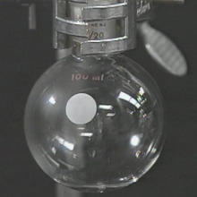 dripping from distillaation setup