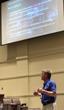 Jon Holmes presenting at BCCE 2018