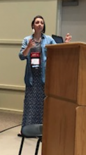 L Stewart presenting BCCE 2018