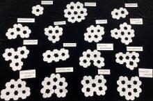PAH skeletons that can be produced from the graphene paper model 