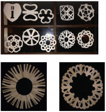 a variety of paper structures