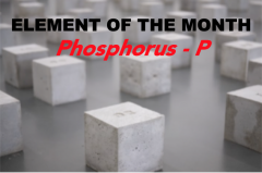text: Element of the Month - Phosphorus - P