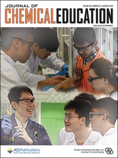 August 2019 cover of JChemEd
