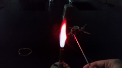 light from flame test