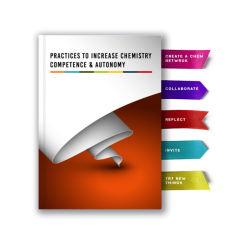 book cover text: Practices to Increase Chemistry Competence and Autonomy