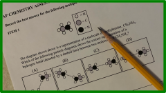 multiple choice assessment item asking about particulate level of precipitation reaction