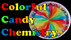 text: Colorful Candy Chemistry