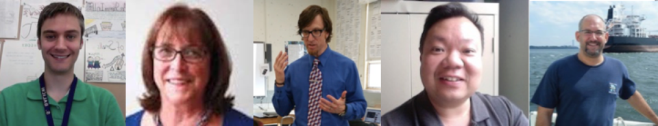 5 presenters for ChemEd X Talk with ACCT