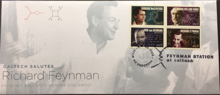 cover prepared for a ceremony at Caltech to commemorate the issue