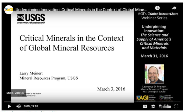 AGI Global Supply Critical Minerals