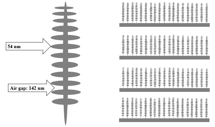Schematic of lamellae