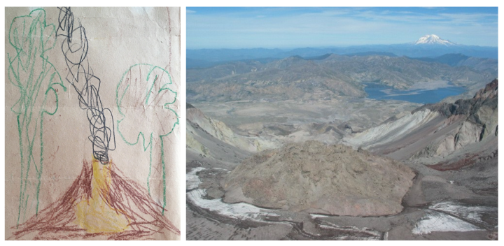 figure 6 dean campbell volcano drawing