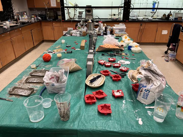 Some of the activities for the lab activities day