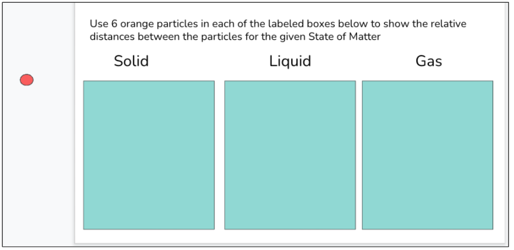 digital particulate model template for phases of matter