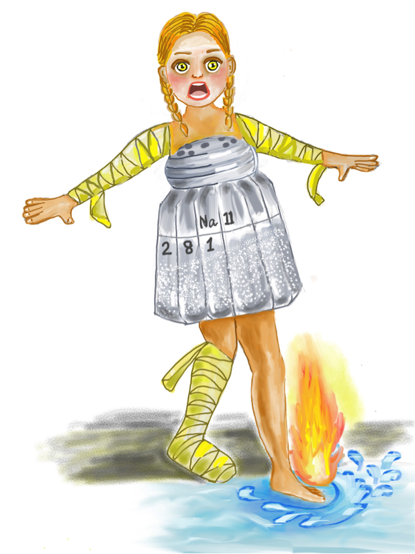 image of Sodium character (young blond female)