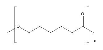 chemical structure of polycaprolactone