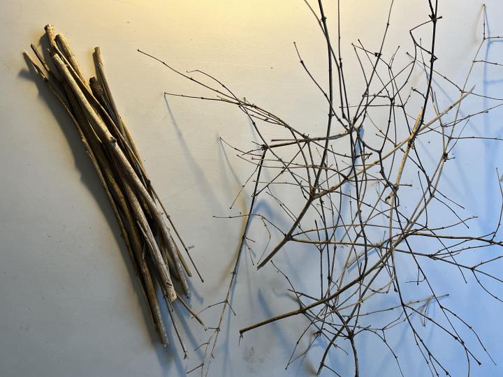 Unbranched structures can pack together more closely than branched structures.