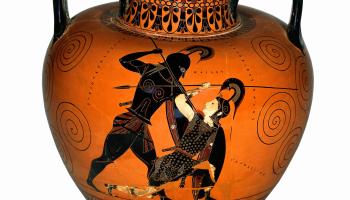 Athenian Black- and Red-Figure Vase from the British Museum