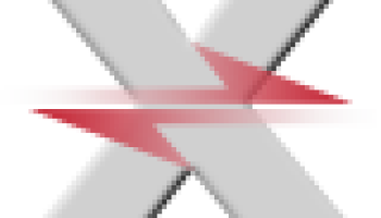 ChemEd X icon, X with opposite red arrows