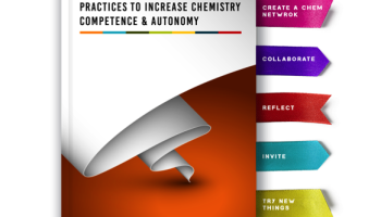 book with 5 markers highlighting 5 practices to help boast teacher competence