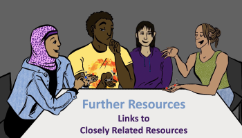 4 adults sitting at a table