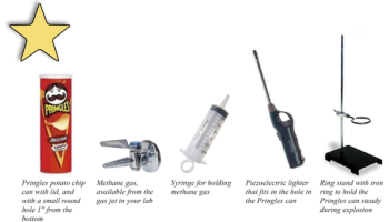 5 required items for Pringles Challenge