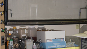 unsafe storage of chemicals