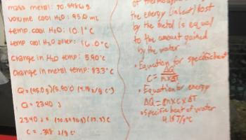 ADI - Specific Heat of Metal