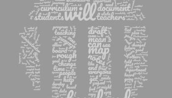 Curriculum map and Standards word cloud