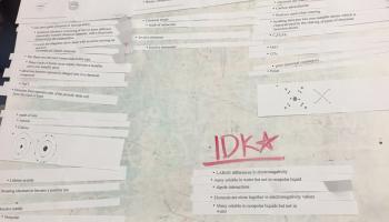 Ionic Covalent Card sort
