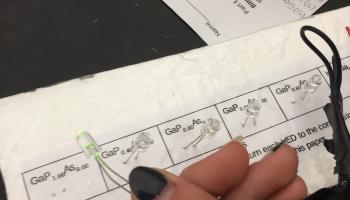 led lights for periodic table lesson