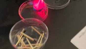 Lithium Microscale Flame Test