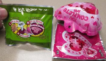 A self-inflating Wack-A-Pack balloon