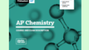 AP Chemistry CED cover