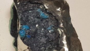 aluminum reacts with copper solution