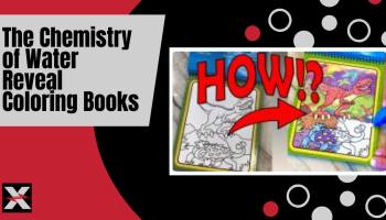 The Chemistry of Water Reveal Coloring Books preview image with picture of water reveal dinosaur book