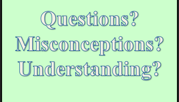 What we call misconceptions